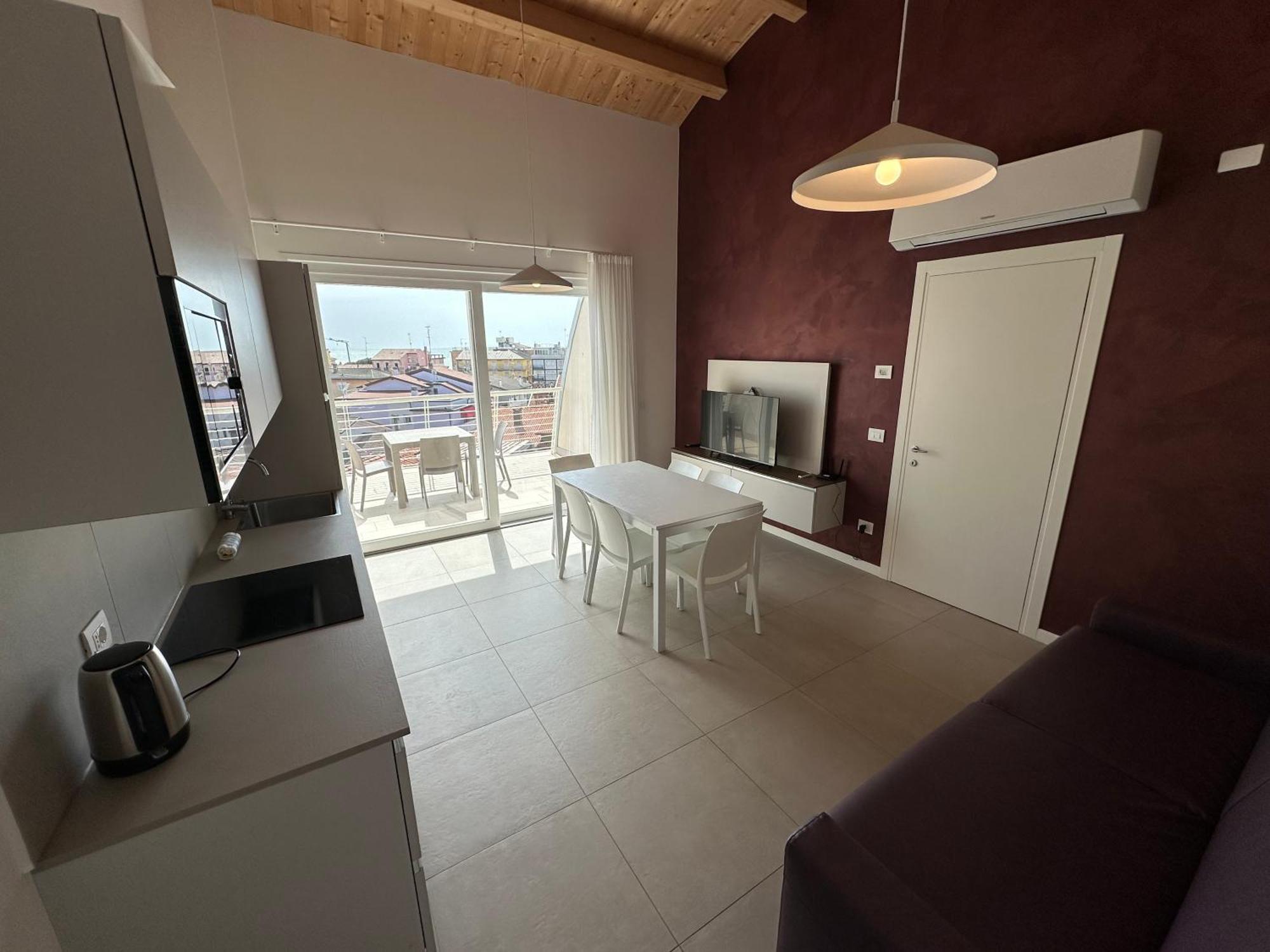 Woody Green Penthouse Sea View - Agenzia Cocal Caorle Eksteriør bilde